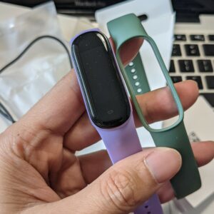 mengganti gelang Amazfit Band 5