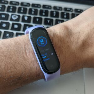 menggunakan fitur PAI di Amazfit Band 5