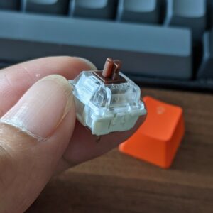 saklar papan ketik mekanik Gateron Brown