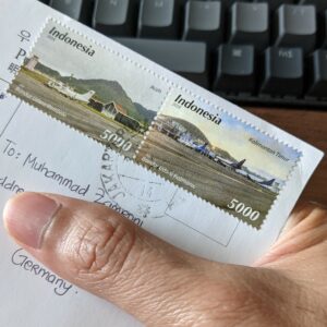 prangko seri Sarana Transportasi Udara