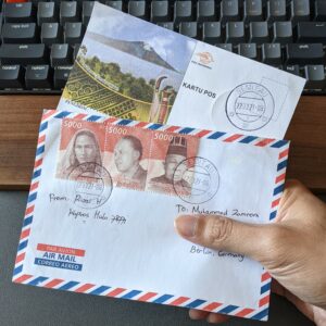 surat dari Mas Rivai Hidayat di Kapuas Hulu