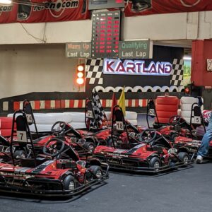 gokart terparkir di Kartland
