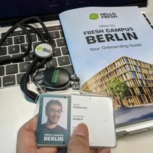 kartu identitas karyawan HelloFresh