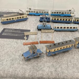 miniatur kereta Zugspitze pada pameran peringatn 90 tahun kereta Zugspitze