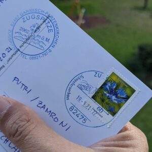 prangko dan stempel pos Zugspitze