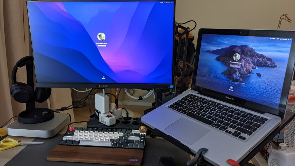 Mac Mini M1 2020 dan MacBook Pro mid-2012