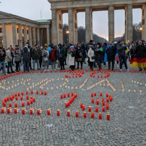 aksi memperingati pembantaian Khojaly