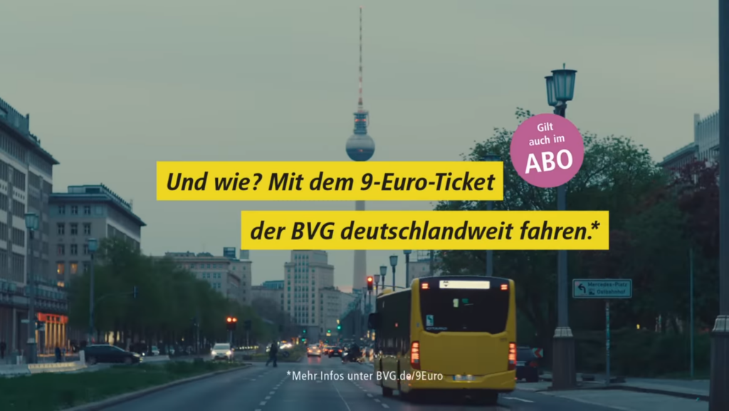 kampanya tiket 9&euro; BVG