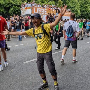 di acara Berlin Pride: CSD 2022 di acara Berlin Pride: CSD 2022
