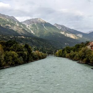 Sungai Inns dengan pemandangan Nordkette