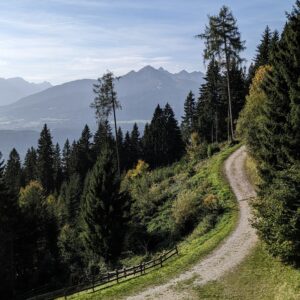 pemandangan dari restoran Umbr&uuml;ggler Alm