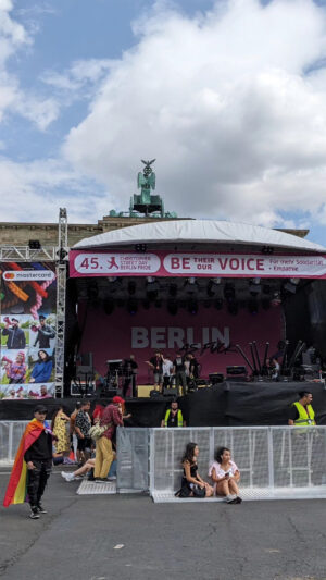 panggung Christopher Street Day (CSD) Berlin 2023