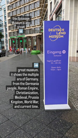 papan nama Deutschlandmuseum