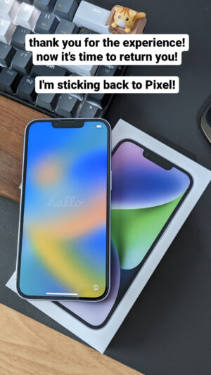 mencoba iPhone 14