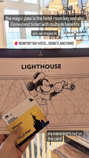 tiket Disneyland dan kartu hotel Newport Bay Hotel Disney