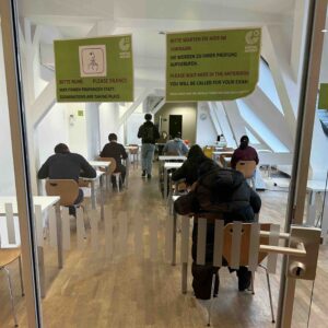suasana ujian A1 di Goethe Institut Berlin