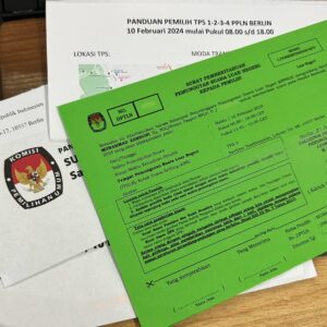 surat undangan dan petunjuk pemilihan Pemilu 2024 PPLN Berlin surat undangan dan petunjuk pemilihan Pemilu 2024 PPLN Berlin