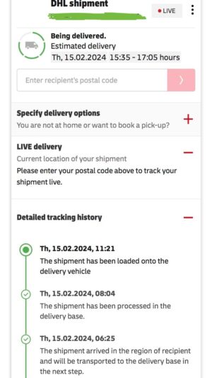melacak paket DHL