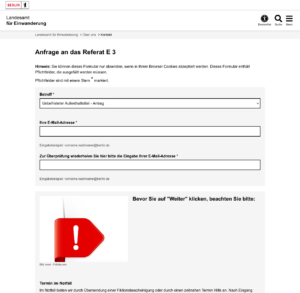 formulir permohonan LEA