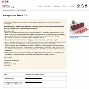 halaman konfirmasi pengajuan dokumen