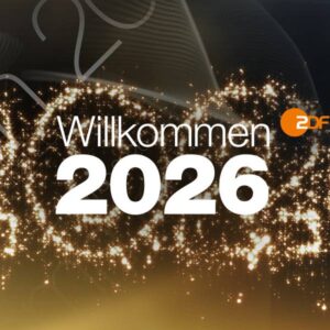 logo Willkommen 2026 dari siaran ZDF