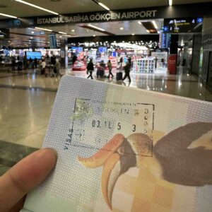 cap di paspor saat masuk Turki melalui Bandara Sabiha Gökçen (SAW) cap di paspor saat masuk Turki melalui Bandara Sabiha Gökçen (SAW)