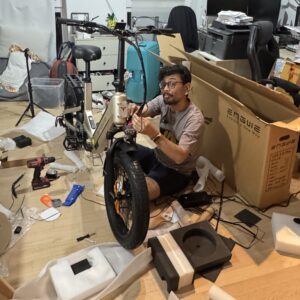 merakit sepeda Engwe L20 3.0 Pro
